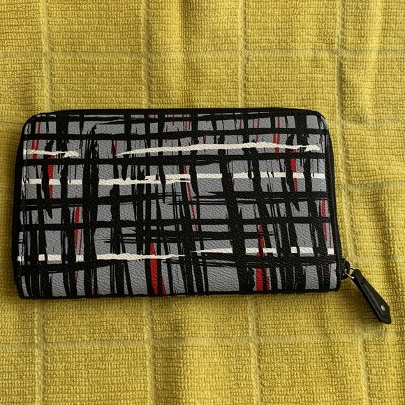 NEW ~ VERA BRADLEY Accordion Wallet Art Plaid - Picture 6 of 8